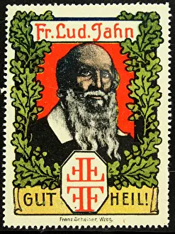 Advertising stamp Friedrich Ludwig Jahn