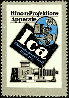 Companies Prints: Advertising stamp Ica