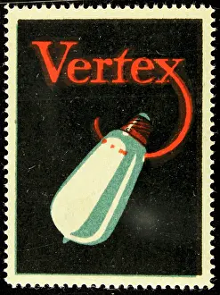 Companies Prints: Advertising stamp Vertex