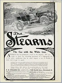 Advertisement For The Stearns Car