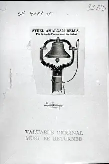 Steel Prints: Advertisement For Steel Amalgam Bells