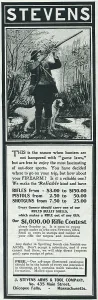Rifles Prints: Ad For Stevens Firearms