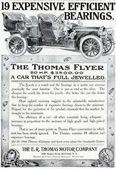 Advertisement for the Thomas Flyer