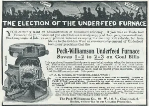 Advertising Prints: Ad For Underfeed Furnace
