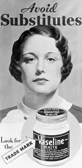 Ad For Vaseline Petroleum Jelly