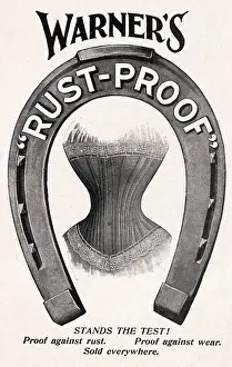 Corset Prints: Advertisement for Warner's Rust Proof Corset
