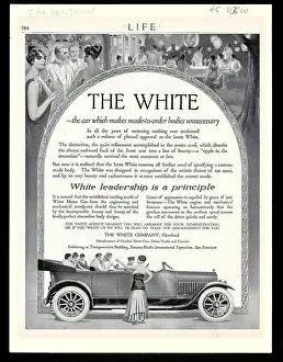 Advertisement For The White Motor Car