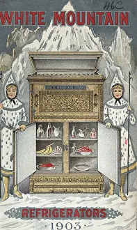 Refrigerator Prints: Advertisement for White Mountain Refrigerators