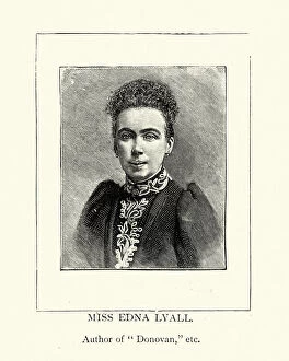 Famous Writers Gallery: Ada Ellen Bayly, Edna Lyall, English novelist and feminist