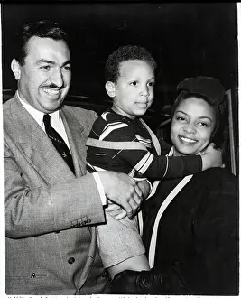 Adam Clayton Powell And Family