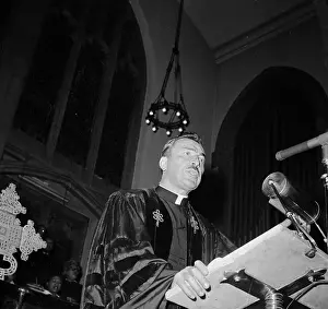 Adam Clayton Powell Speaking in Church