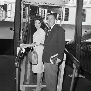 Vacation Prints: Adam Clayton Powell And His Wife