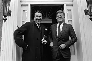 Adam Powell And John F. Kennedy
