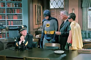 Batman And Robin Prints: Adam West and Burt Ward in Scene from Batman