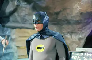 Batman And Robin Prints: Adam West Dressed as Batman