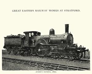 Images Dated 24th January 2017: Adams Express Victorian Steam Train