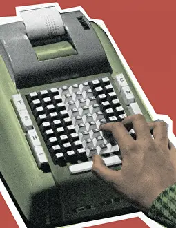 Calculator Prints: Adding Maching