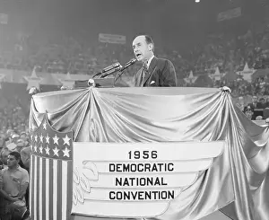 Adlai Stevenson Addresses Convention