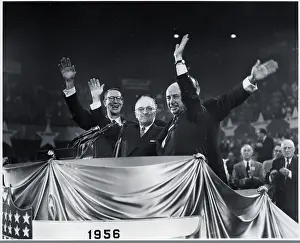 Applauding Prints: Adlai Stevenson and Estes Kefauver
