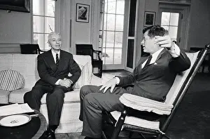 Rickover Prints: Admiral Hyman Rickover and President Kennedy