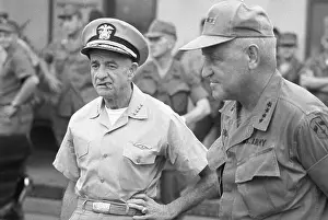 Johns Prints: Admiral John McCain Jr Smoking Cigar