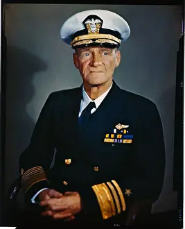 Admiral Mar Mitscher in Uniform