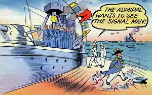Signals Prints: The Admiral Wants to See the Signal Man!