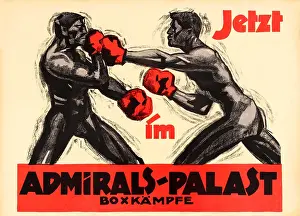 Boxing Prints: Admirals - Palast Boxkampfe
