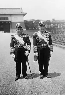 Admiral Prints: Admirals Yeisuke Yamamoto and M. Osumi