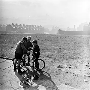 Admiring The Bike