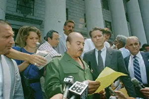 Adnan Khashoggi Leaving Courthouse