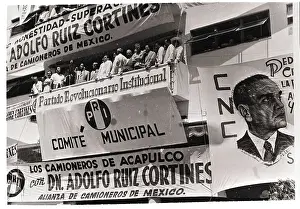 Adolfo Ruiz Cortines Campaign Banners