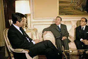 Adolfo Suarez, Andrei Gromyko And Marcelino Oreja