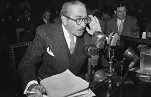 Adolphe Menjou Testifying