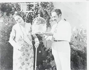 Adolphe Menjou and Wife