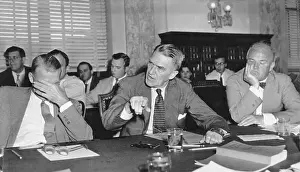Congress Prints: Adolphe Wenzell Testifying at Senate Hearing