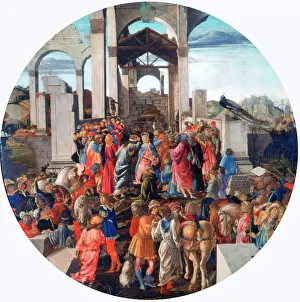 Visit Prints: The Adoration of the Kings, c1470-1475. Artist: Sandro Botticelli