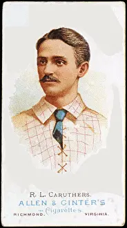 Brooklyn Prints: Adrian Anson Cigarette Card 1888
