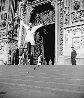 Adriano Celentano Imitating Jerry Lewis