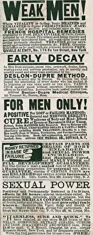 Ads Selling Impotence Remedies