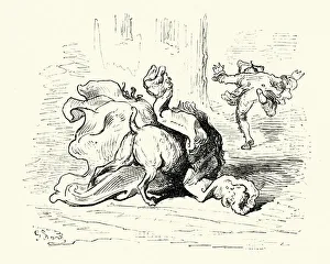 Images Dated 13th April 2017: Adventures of Baron Munchausen - Fur cloaks madness