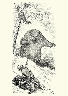 Images Dated 13th April 2017: Adventures of Baron Munchausen Problems with a Bear