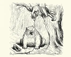 Images Dated 13th April 2017: Adventures of Baron Munchausen Problems with a Bear