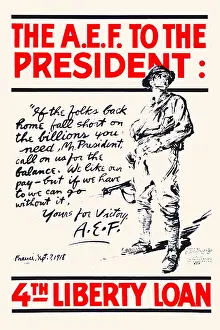 Great War Prints: The A.E.F. to the President