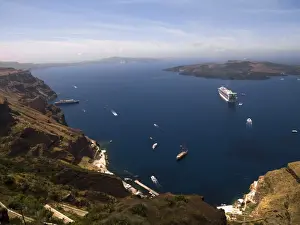 Aegean Sea, Santorini, Greece