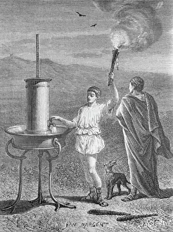 Torch Prints: Aenes Inventing The Telegraphical Signal