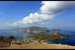 Images Dated 12th September 2011: Aeolian Islands panorama