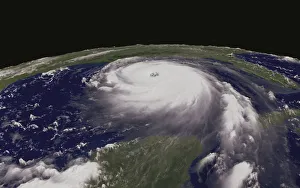 Aerial Collection: Aerial, Astronomy, Celebrity, Earth (Planet), Famous Place, Hurricane, International Landmark