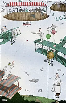 An Aerial Cricket Match Of The Future aerial cricket match future