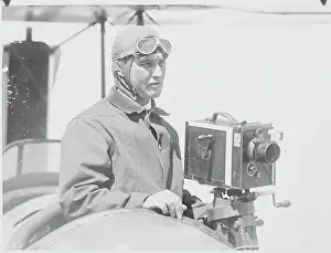 Goggles Prints: Aerial Photographer Berton E. Moisant